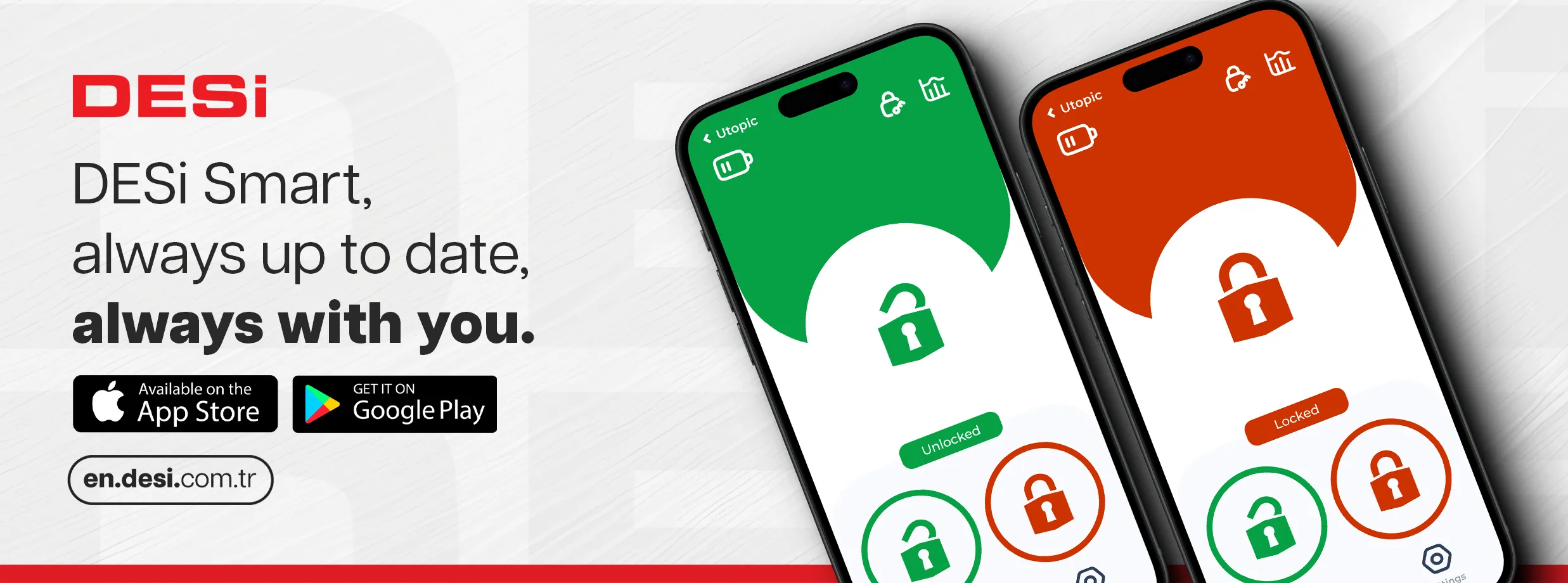 Pair with DESi Smart app