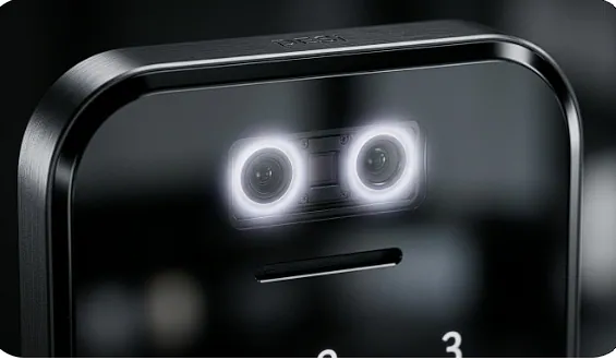 3D Face ID camera with dual IR sensors
