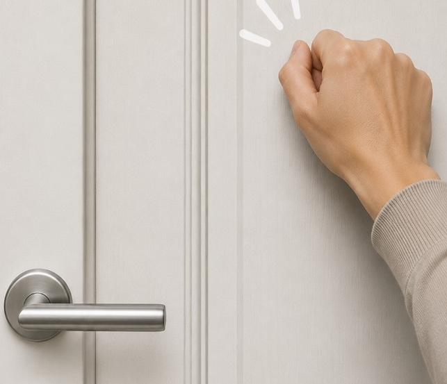 Knock on your door 3 times to wake the Utopic RX smart lock