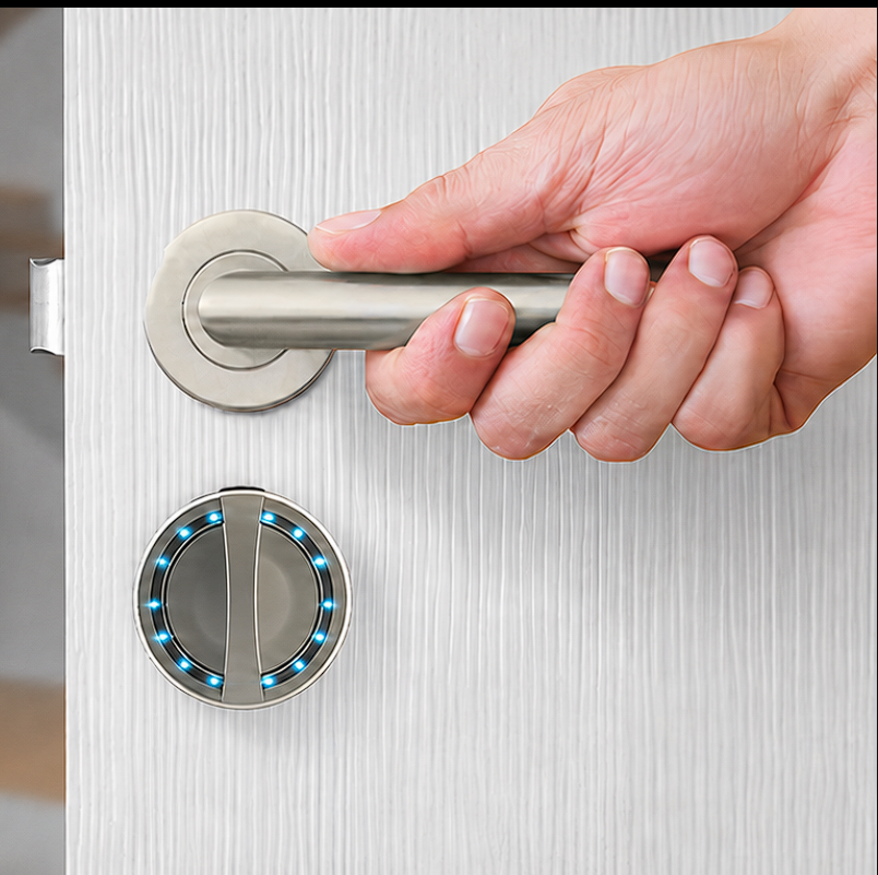 Installed on door